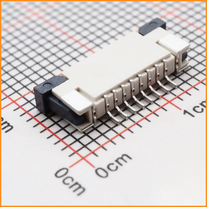 1.0間距 2.5高 上接抽屜式FPC連接器