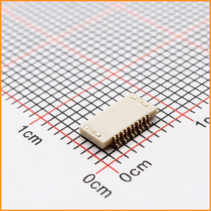 0.5間距 1.2高 無(wú)鎖雙面接FPC連接器